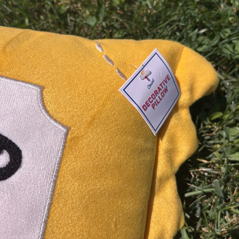NWT Target Bullseye Ketchup and Mustard Decorative Pillows